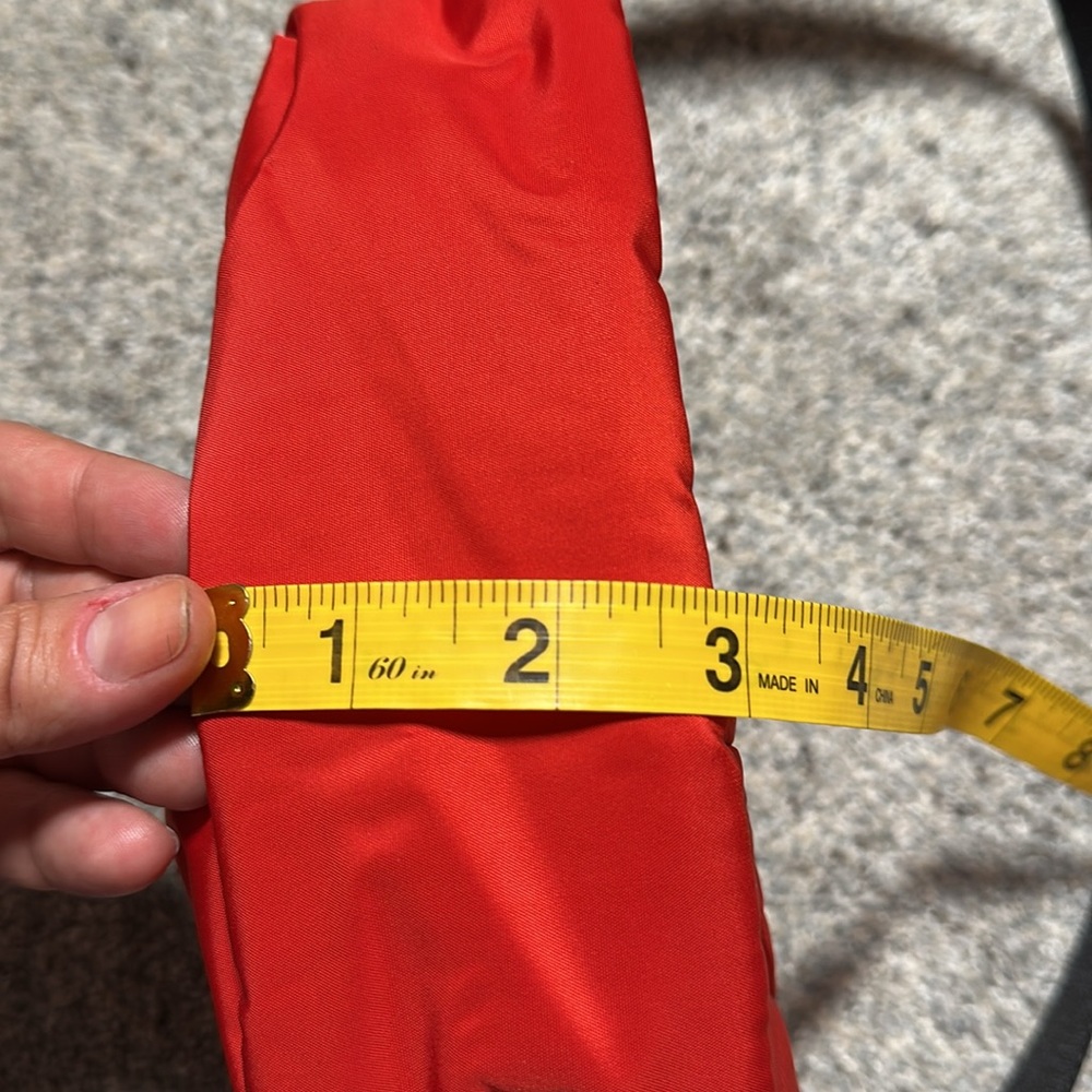 EUC Adidas Belt Bag/Cross Body Bag - red/black w/branding - Picture 16 of 16
